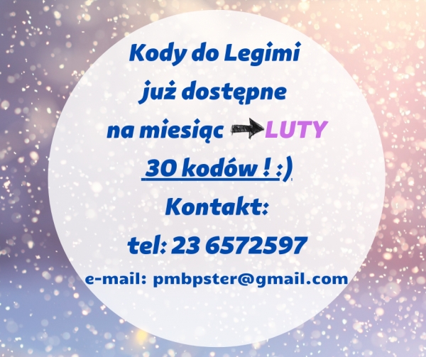 Kody do Legimi i do Empik Go !