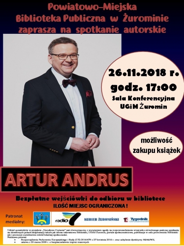 Artur Andrus w Żurominie!