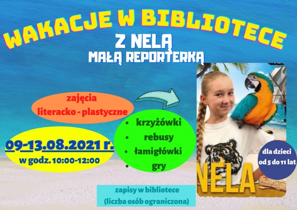 Wakacje w bibliotece 2021