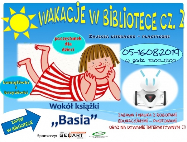 Wakacje w bibliotece !