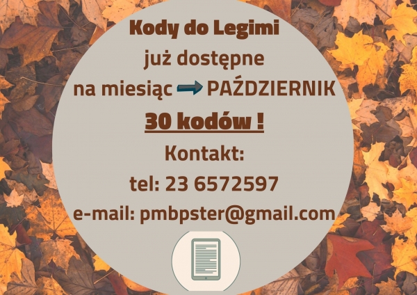 Kody do Legimi i do Empik Go !