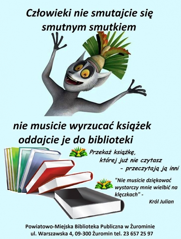 Daj książce drugie życie