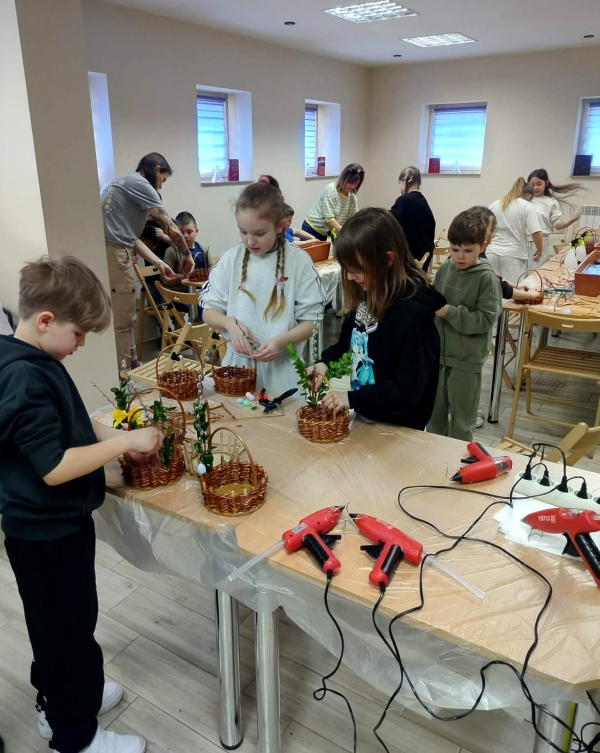 Warsztaty z wikliną: koszyczki wielkanocne