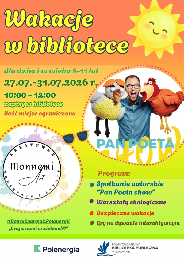Wakacje w bibliotece 2026