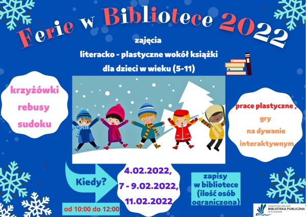 Ferie w Bibliotece 2022