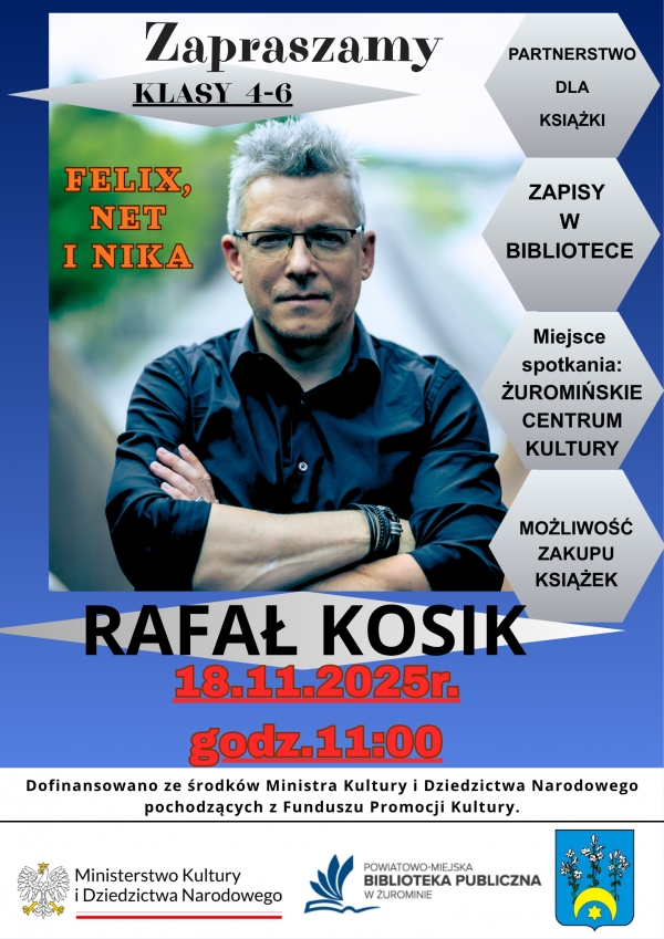 Zapraszamy na spotkanie autorskie